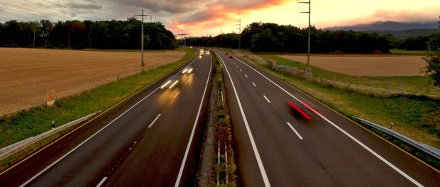 Auto Straße Mietwagen